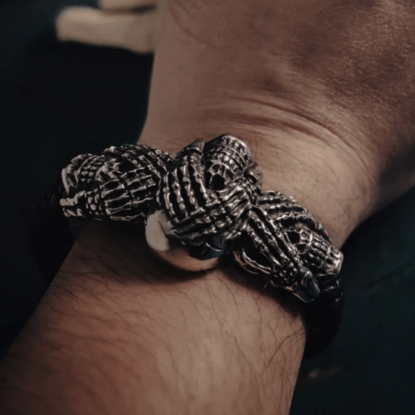 Veiled Skull Bracelet - Image 2